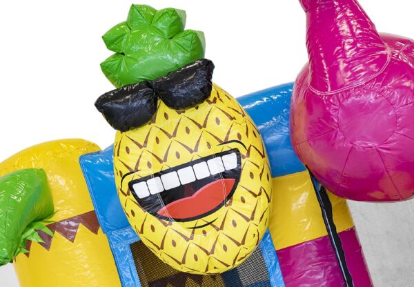 Het springkussen beach is een compact met een super leuk thema.